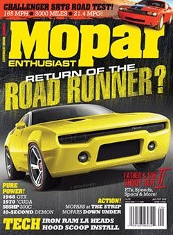 Mopar Enthusiast Cover